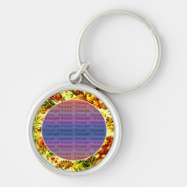 Springtime Wedding Key Chain (Front)