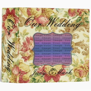 Springtime Wedding  Photo Album Binder