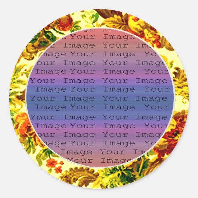 Springtime Wedding Stickers (Front)