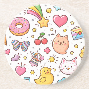 Sprinkle a Little Cute into Your Day! Coaster