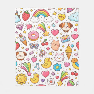 Sprinkle a Little Cute into Your Day! Fleece Blanket