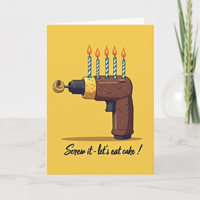 Sprinkle Birthday Fun Card (Front)