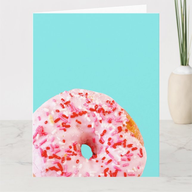 Sprinkle Doughnut Card (Front)