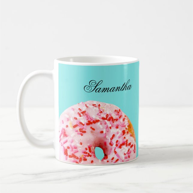 Sprinkle Doughnut Coffee Mug (Left)