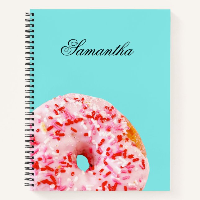 Sprinkle Doughnut Notebook (Front)