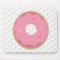 Sprinkle Frosted Pink 3D Doughnut