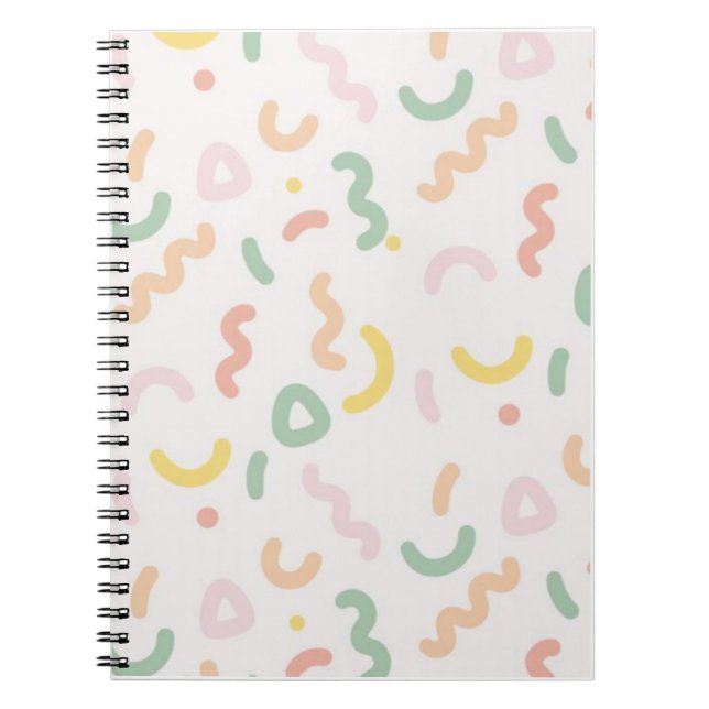 Sprinkle Fun Spiral Notebook (Front)