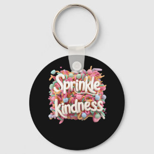 Sprinkle Kindness - 3d - Kindness S Sticker Keychain