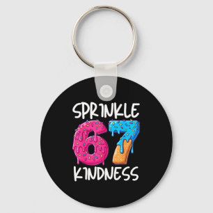 Sprinkle Kindness Family Matching Doughnut Ice-cre Keychain