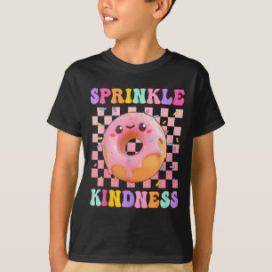 Sprinkle Kindness Groovy Doughnut Doughnut Lover G T-Shirt