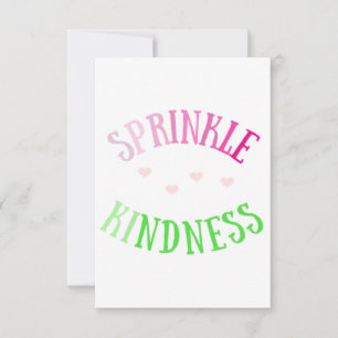 SPRINKLE KINDNESS Note Card