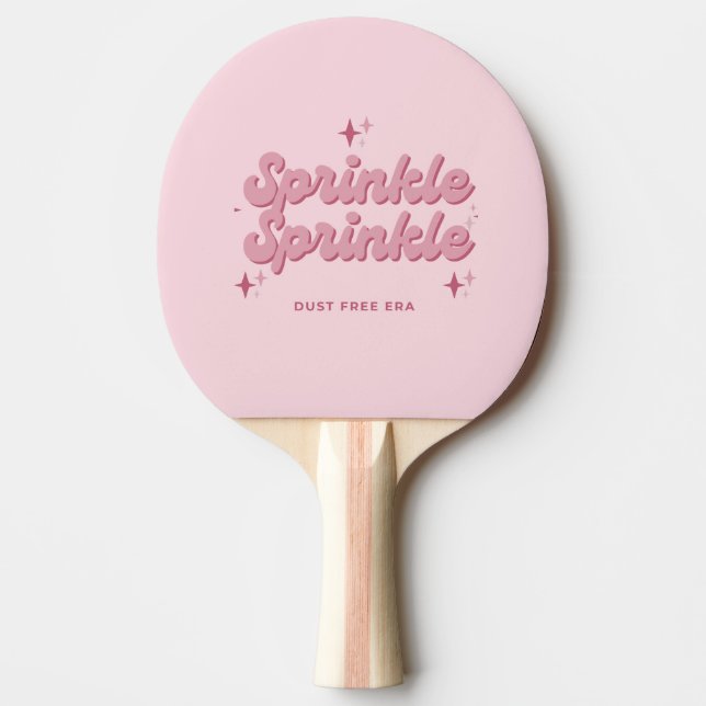 Sprinkle Sprinkle Ping Pong Paddle (Front)