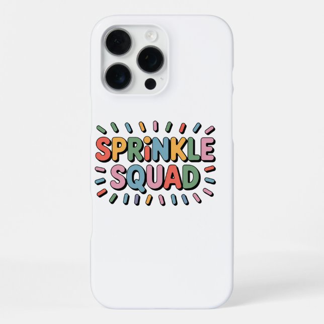 Sprinkle Squad | Baby Sprinkle iPhone Case (Back)