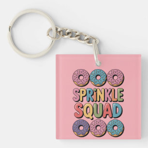 Sprinkle Squad   Baby Sprinkle Keychain