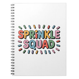 Sprinkle Squad | Baby Sprinkle Notebook