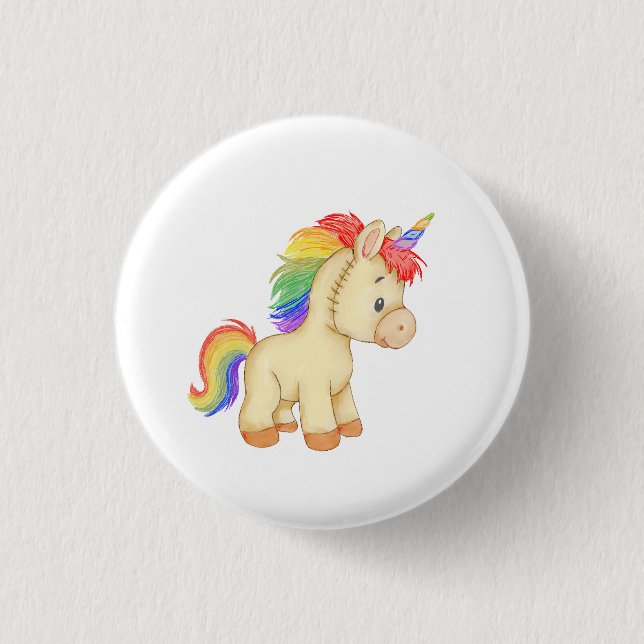 Sprinkle the World with Magic 1 Inch Round Button (Front)