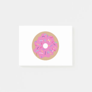 Sprinkled Doughnut Post-it Notes