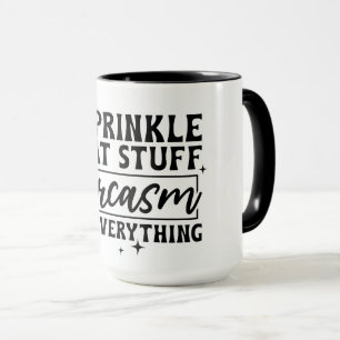 Sprinkled Sarcasm Mug
