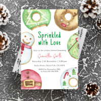 Sprinkled with love Winter Baby Shower