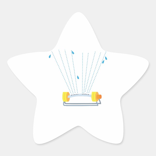 Sprinkler Star Sticker (Front)