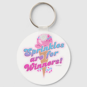 Sprinkles are for Winners Keychain