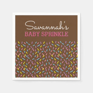Sprinkles Baby Sprinkle (Chocolate Colour) Napkin