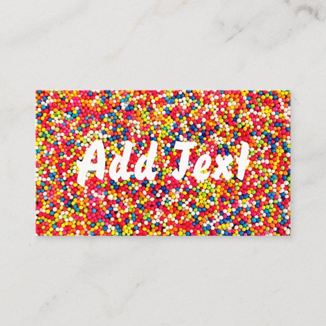Sprinkles Business Card (Front)