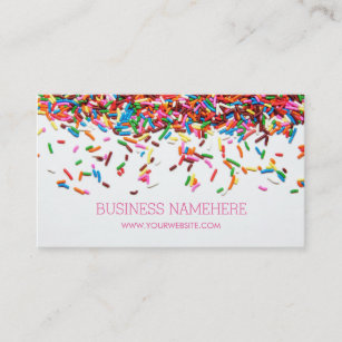 Sprinkles Business Cards