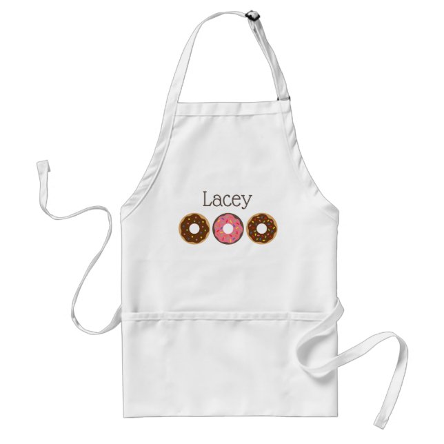 Sprinkles Donuts Custom Personalized Apron (Front)