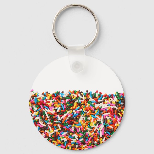 Sprinkles-Filled Keychain (Front)