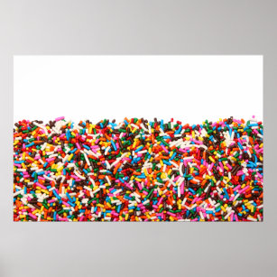 Sprinkles-Filled Poster