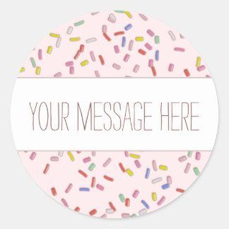 Sprinkles Personalizable Sticker