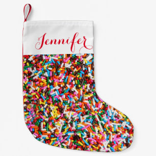 Sprinkles Personalized Christmas Stocking