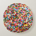 Sprinkles Round Pillow<br><div class="desc">Sprinkles</div>