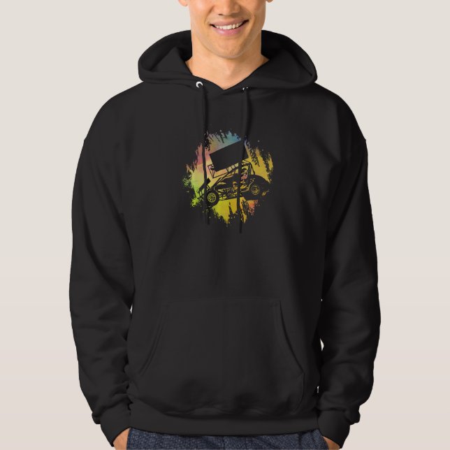 Sprint Car  2 Hoodie (Front)