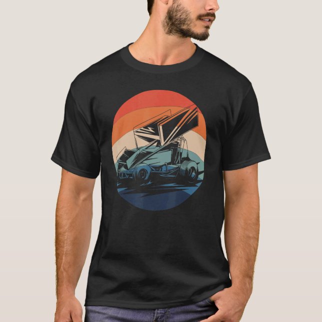Sprint Car 3 T-Shirt (Front)