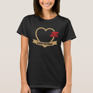 Sprint Car Driver Racing Dirt Track Cars Sprint Ca T-Shirt