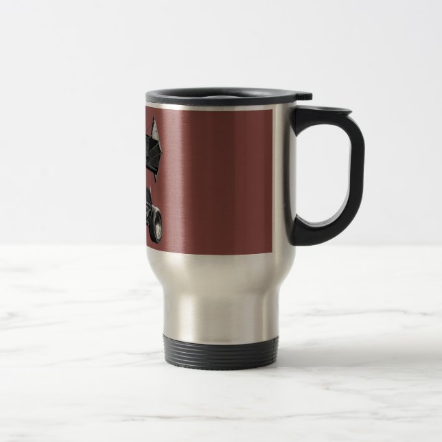 Sprint Car Travel Mug (Right)