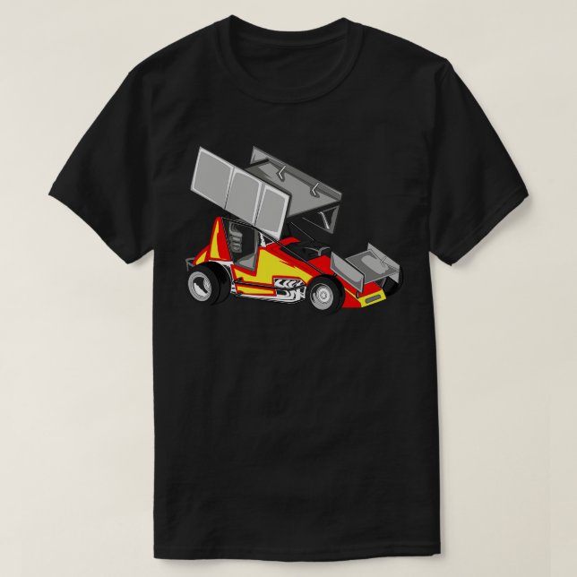 Sprint  Racing T-Shirt (Design Front)