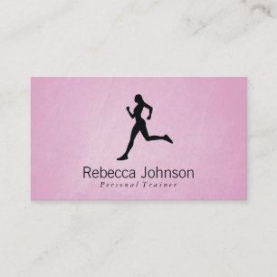 Sprinter III Sports Trainer (pink) Business Card