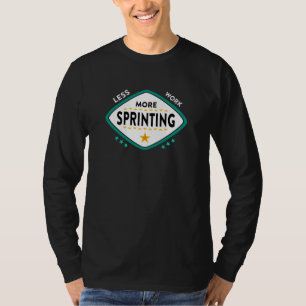 Sprinting Design for a Sprinter T-Shirt
