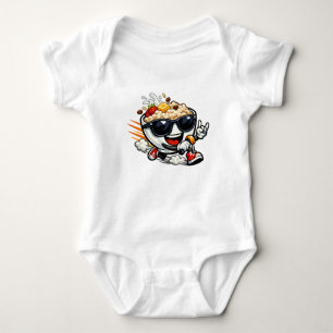 Sprinting Porridge Baby Bodysuit