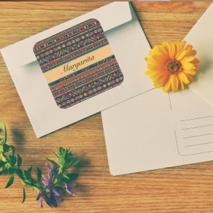 Sprirt of the Southwest, custom Square Sticker