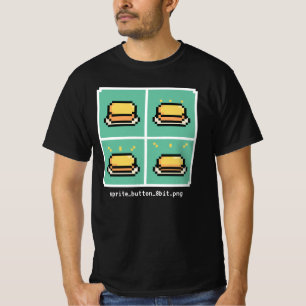 sprite_button_8bit.png T-shirt
