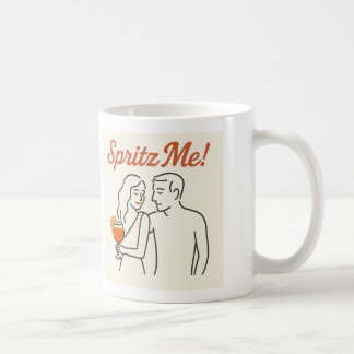 "Spritz Me!" Flirty Italian Aperitivo Couple Mug 