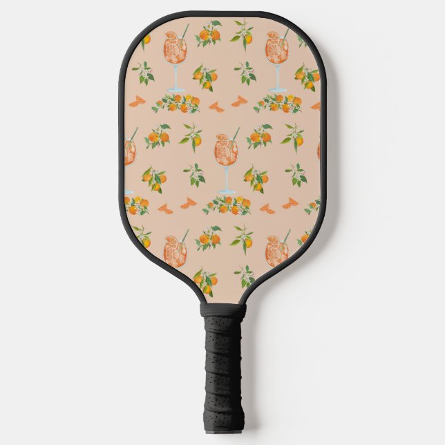 Spritz Summer Birthday Pickleball Paddle (Front)