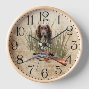 Sprocker Spaniel  Clock