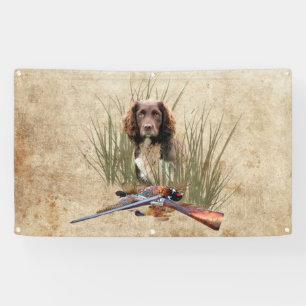 Sprocker Spaniel Teapot Gift Box Ceramic Tile Glas Banner