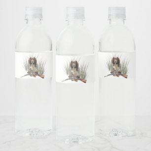 Sprocker Spaniel Water Bottle Label
