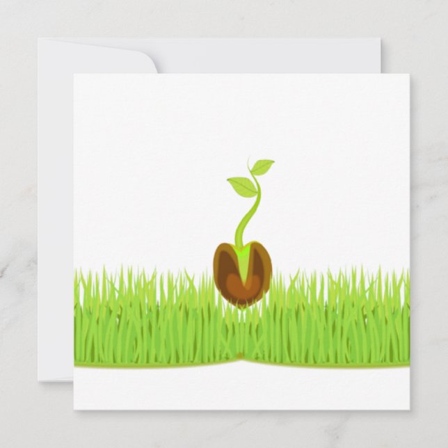 Sprout ! Faire-part (Devant)